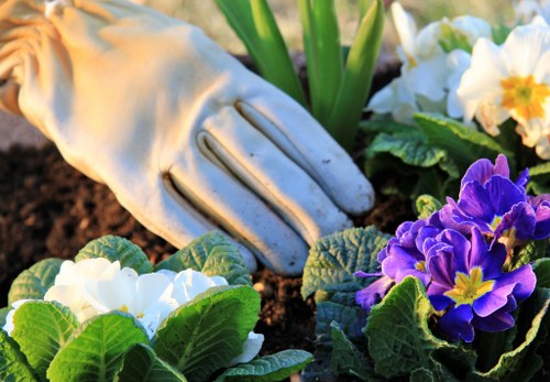Quotation details for a garden maintenance booking